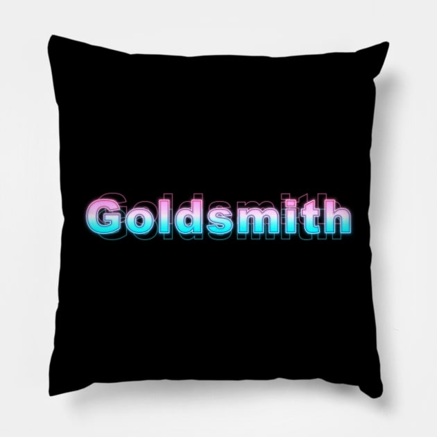 Goldsmith Pillow by Sanzida Design