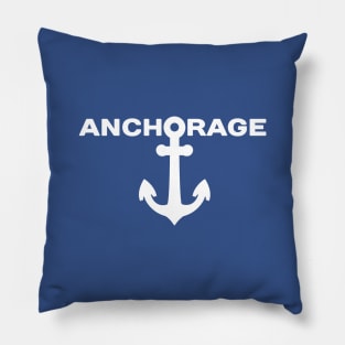 Anchorage - Alaska Pillow