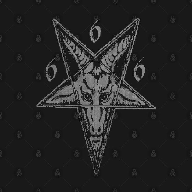 satanic goat skull by Pixelwave