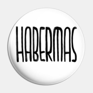 Philosophy, Habermas Pin