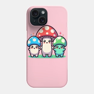 Grin Mushroom Phone Case