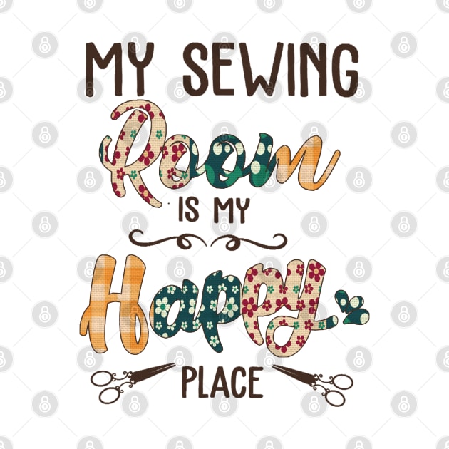 My Sewing Room is my Happy place by Sunset beach lover