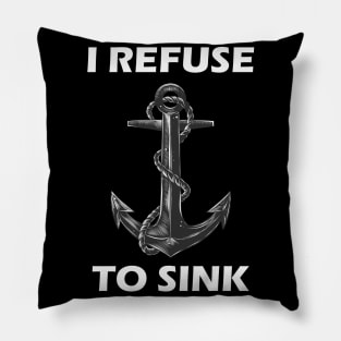 Bold Anchor Pillow