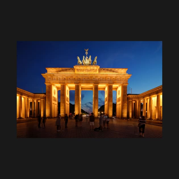 Berlin, Brandenburg Gate by Kruegerfoto
