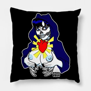 Santa Muerte Pillow