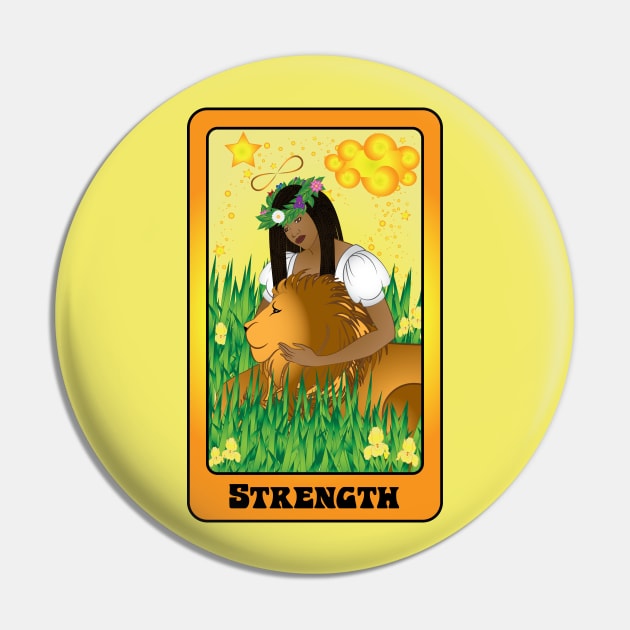 Strength Pin by DQDesigns By Chele