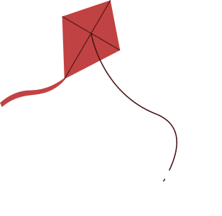 Let's got kite flying Magnet