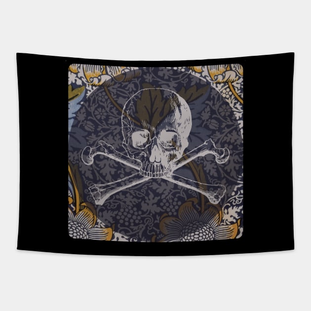 William Morris Jolly Roger Tapestry by Everyday Anarchism