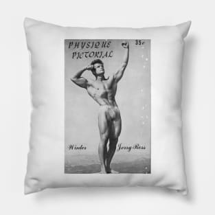 PHYSIQUE PICTORIAL - Vintage Physique Muscle Male Model Magazine Cover Pillow