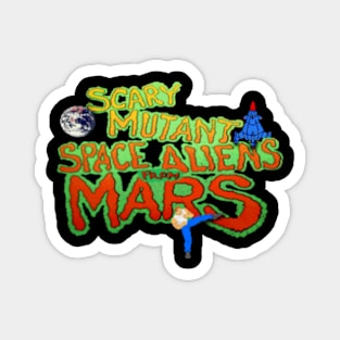 Scary Mutant Space Aliens from Mars Magnet