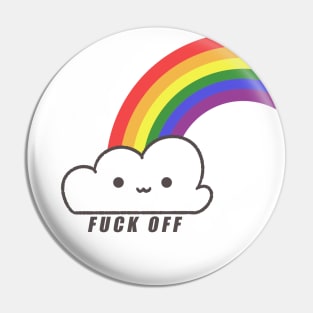 Agressive Pride Rainbow Pin