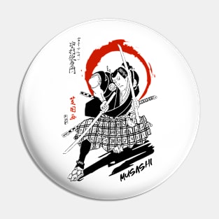 Warrior's Ukiyo-E Odyssey-Miyamoto Musashi Pin