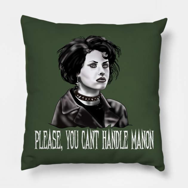 You can’t handle it Pillow by Danispolez_illustrations