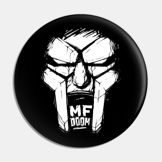 Mf Doom - Fight Pin by christinehearst