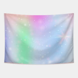 Pastel Galaxy Tie Dye Tapestry