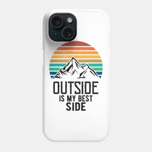 Nature Mountains Vintage Outdoors Hiking Retro Phone Case