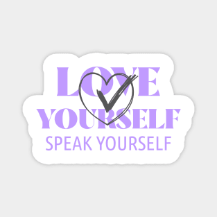 Love Yourself, Speak Yourself - BTS Magnet