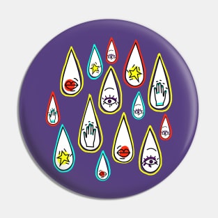 Tears away Pin