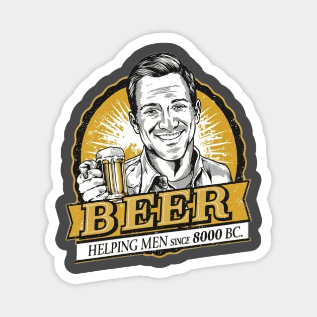 Beer Magnet by Jason's Finery