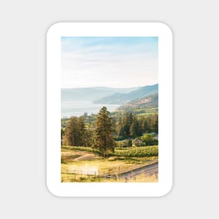 Summertime in Naramata, Okanagan Valley, BC, Canada Magnet