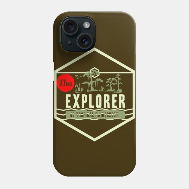 Outdoor Activity - Rainforest Explorer Phone Case by GreekTavern