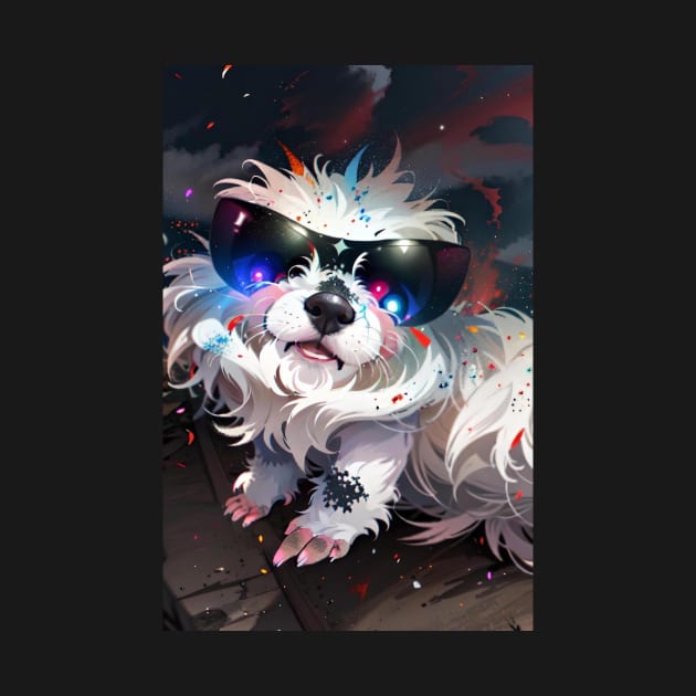 Cool Doggy by Cisco's Art