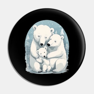 Mama Papa Bear Pin