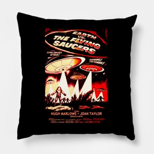 Earth vs The Flying Saucers Pillow