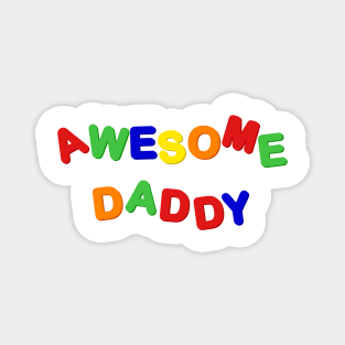 Awesome Daddy Magnet