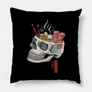 Ramen Skull Pillow