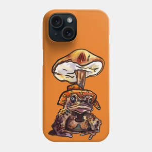 A Toad and a Toadstool Phone Case