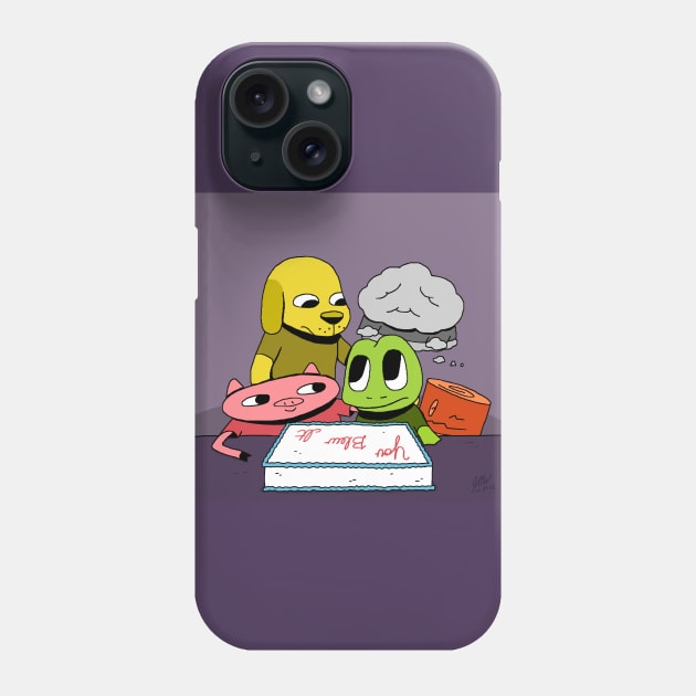 Frog Dog Log - 2016 Phone Case by jareddweiss