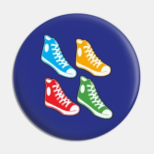 4 Hi-top Sneakers Pin