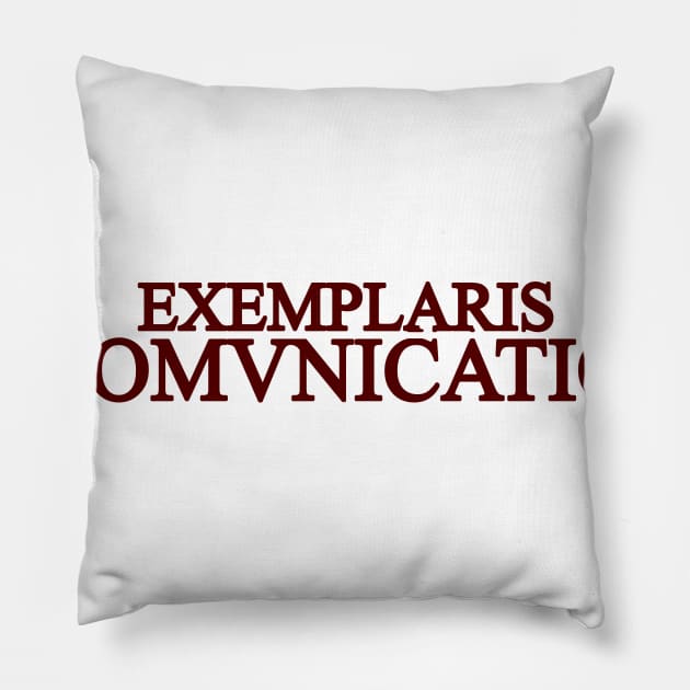 Exemplaris Excomunicationis Pillow by kaliyuga