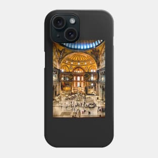 Turkey. Istanbul. Hagia Sophia. Interior. Phone Case