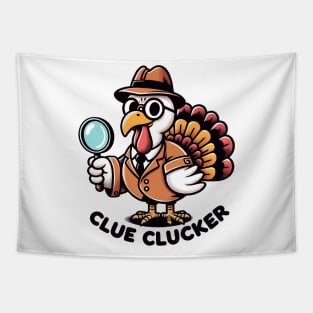 Clue Clucker- Thanksgiving Tapestry