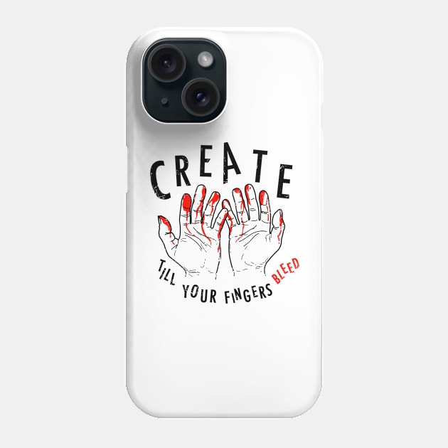 Finger Bleed Phone Case by MarcoFerreira