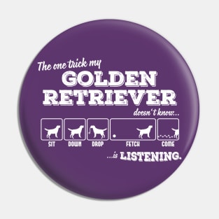 Golden Retriever Pin