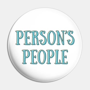 Altered People's person Pin