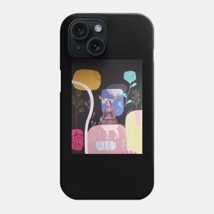 deer girl Phone Case