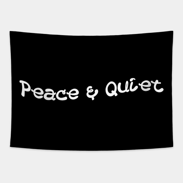 Peace & Quiet Tapestry by theramashley