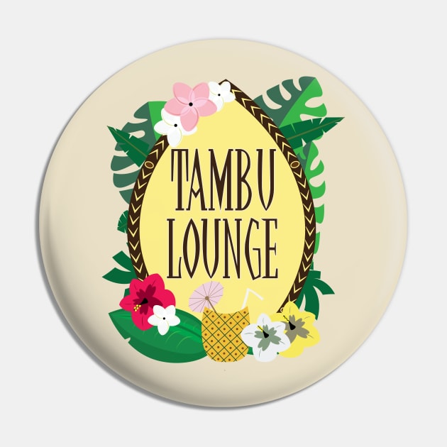 Tambu Lounge - Polynesian Village Pin by WearInTheWorld