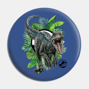 Velociraptor Blue! Pin