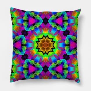 Atomic Fusion - Sun Crystals Pillow