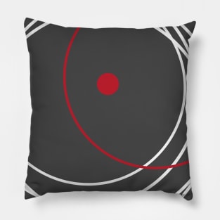 Minimal geometric illustration Pillow