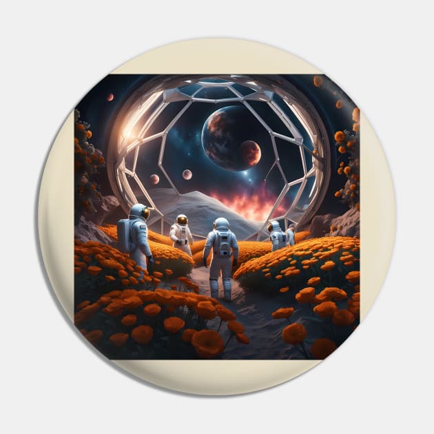 Space art Pin by IOANNISSKEVAS