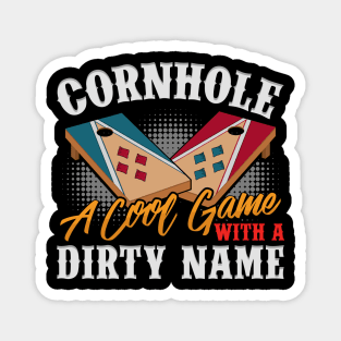 Cornhole cool game dirty name Champion Player Magnet