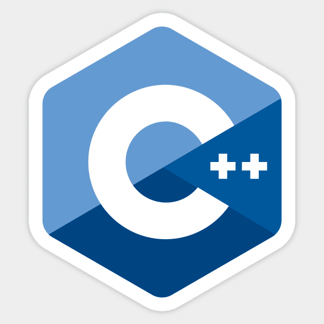 C++ logo - C Language - Sticker | TeePublic