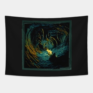 A Light in the Dark II - Fantasy Tapestry