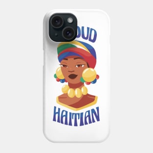 Happy Haitian Flag Day Celebration Haiti Proud Phone Case